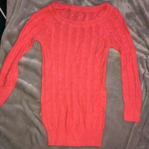 Peach American Eagle sweater